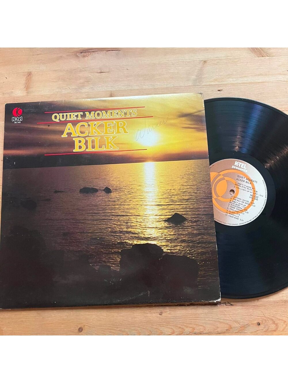 Acker Bilk - Quiet Moments 33rpm VG+ VR17